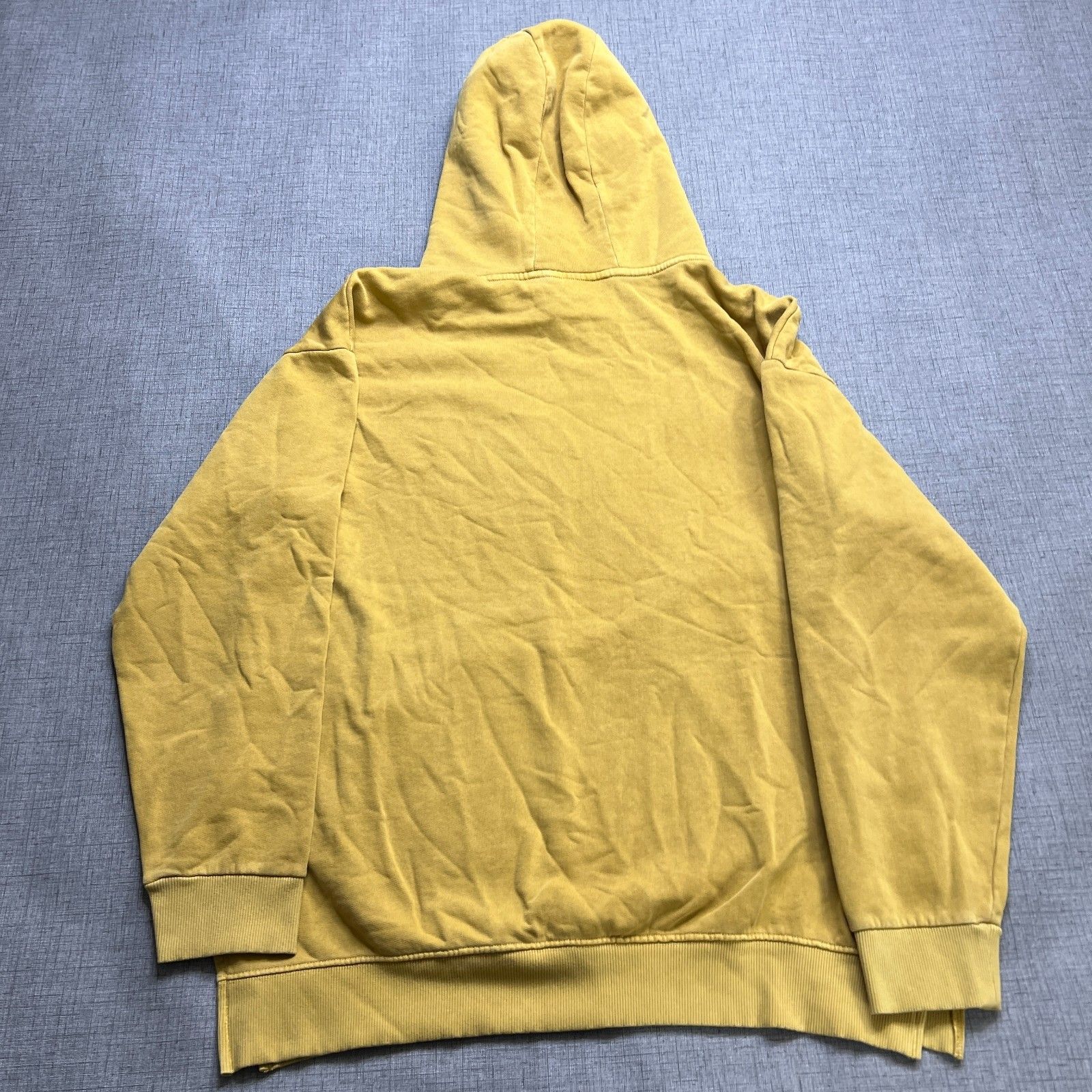 Passenger Love The Wild Hoodie Men's Medium Mustard Gold Fleece Lined Stretch — image 2 of 8